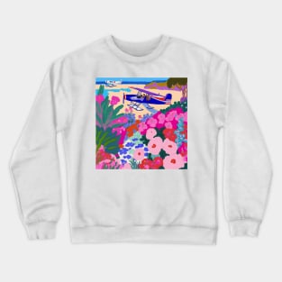 Private plane tour Crewneck Sweatshirt